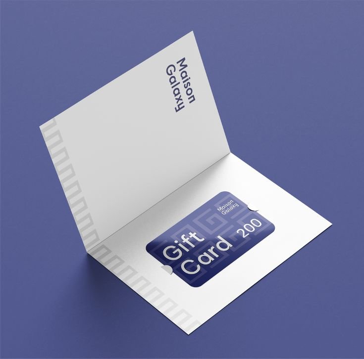 PVC Gift Voucher Card