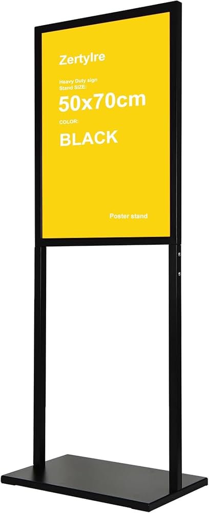 Metal Poster Stand