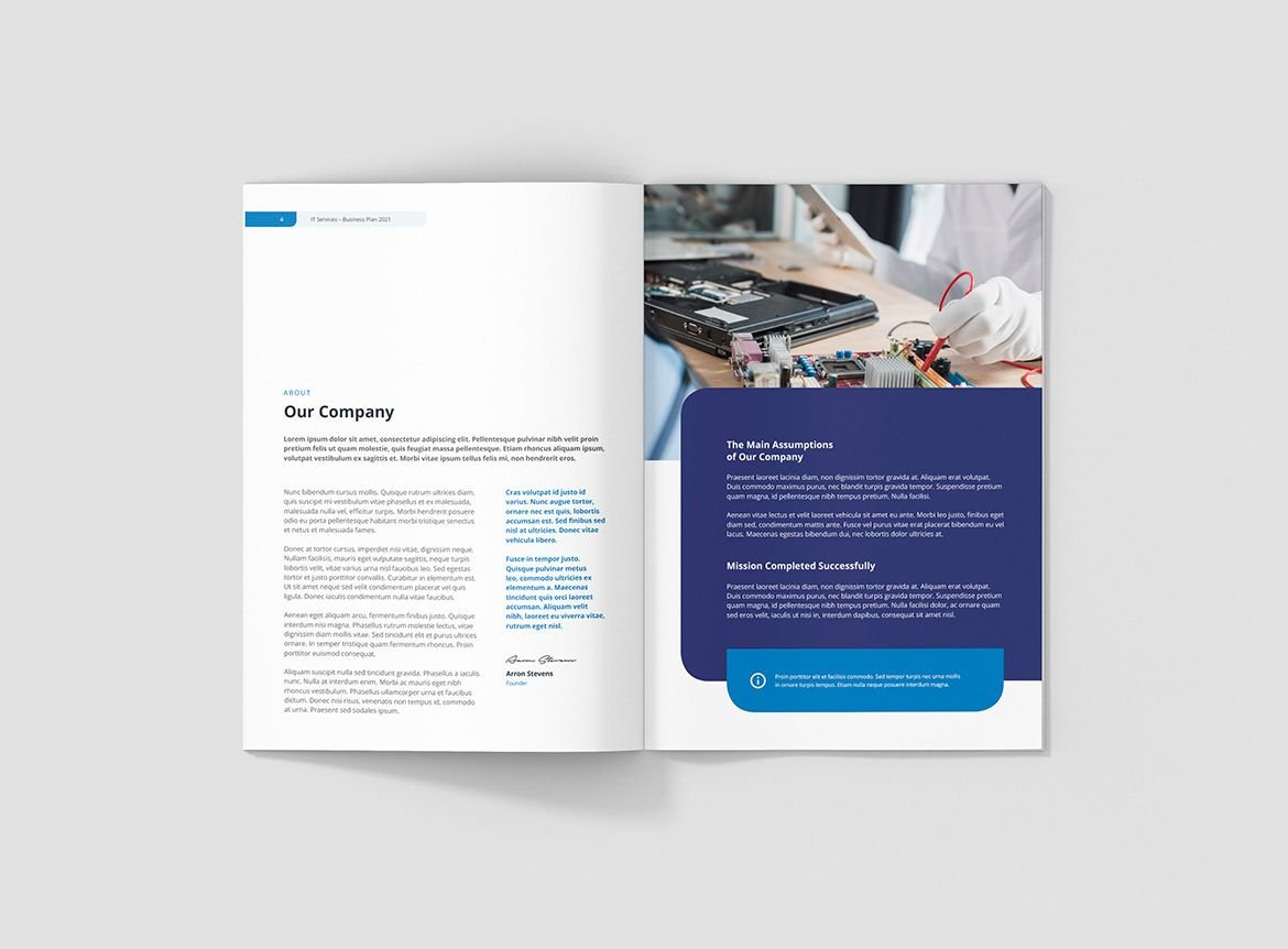 Professional Business Brochures