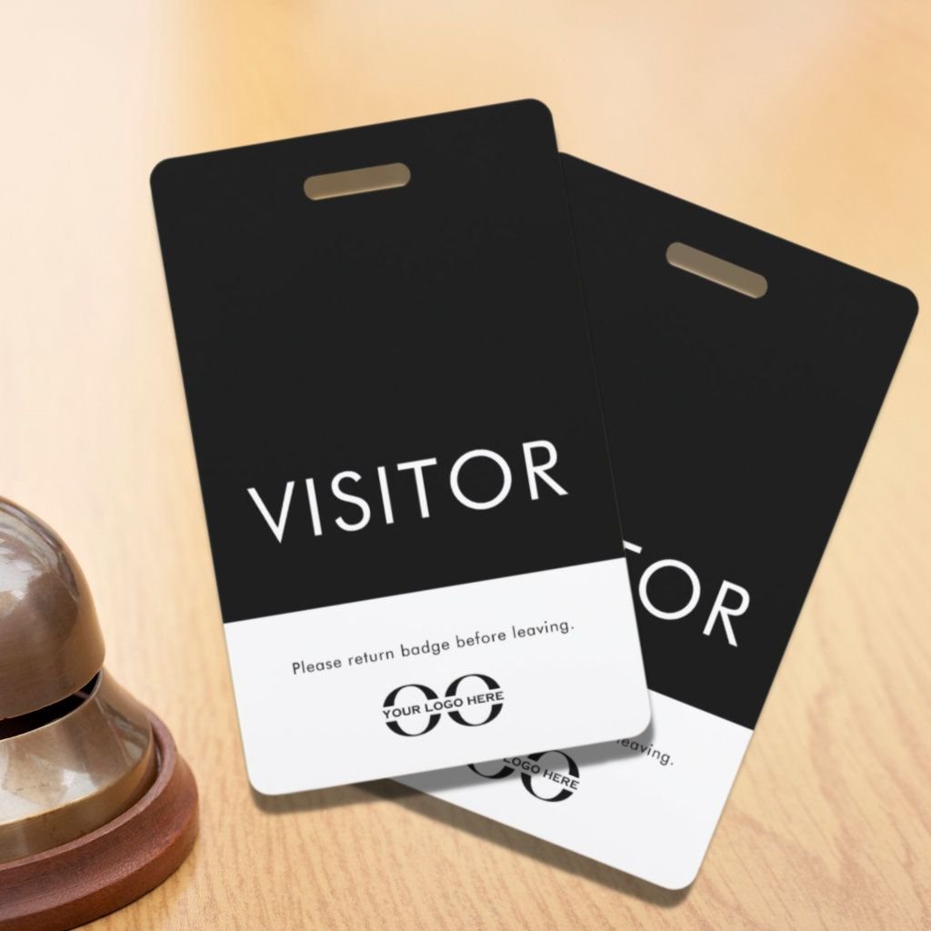 Visitor ID Badge
