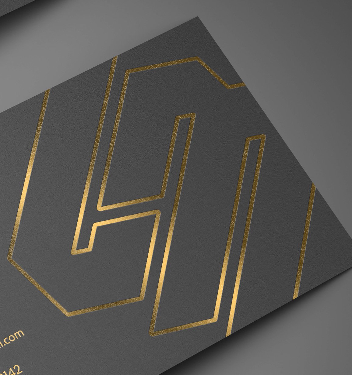 Gold Foiling Card
