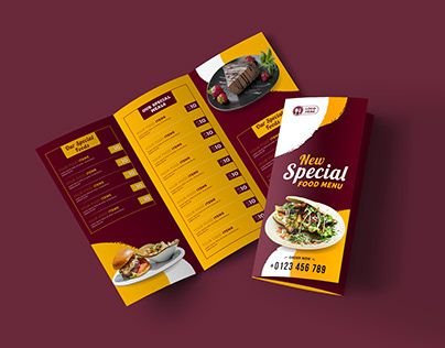 Delivery Menu Card