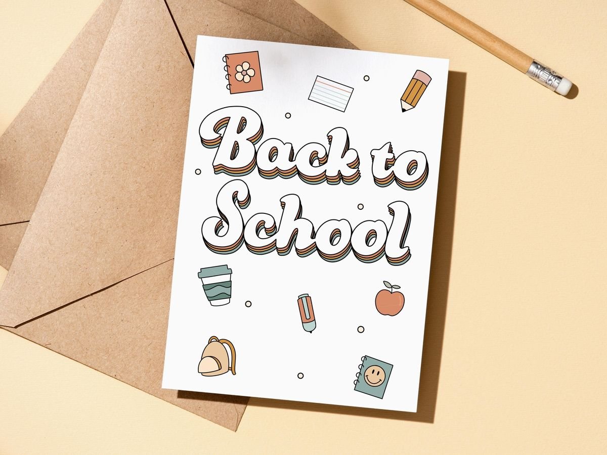 Greeting Card (Back to School Theme)