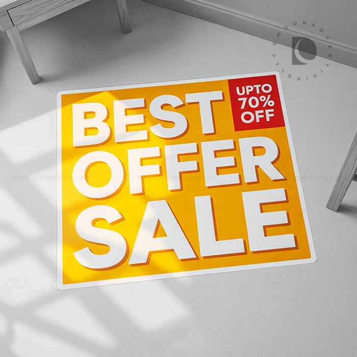 Promotional Floor Sticker