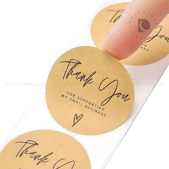 Kraft Paper Label Sticker