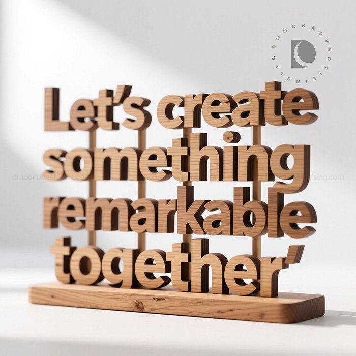 Freestanding Letter Signage