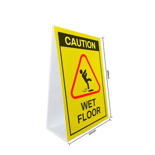 Caution Floor Sign Stand