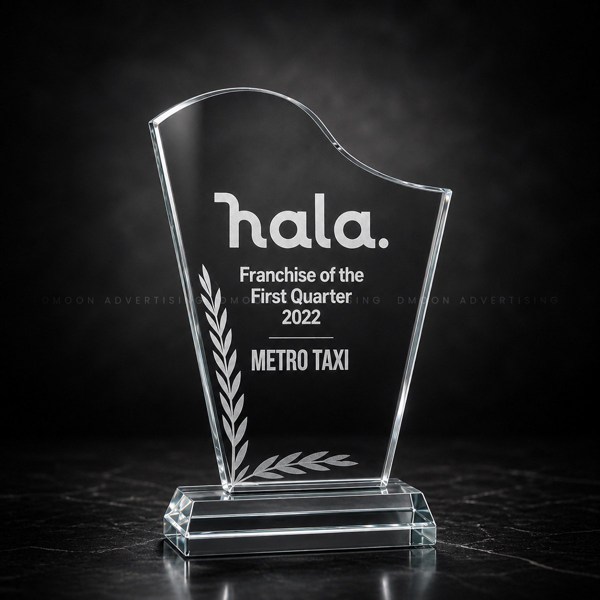 Premium Crystal Achievement Award