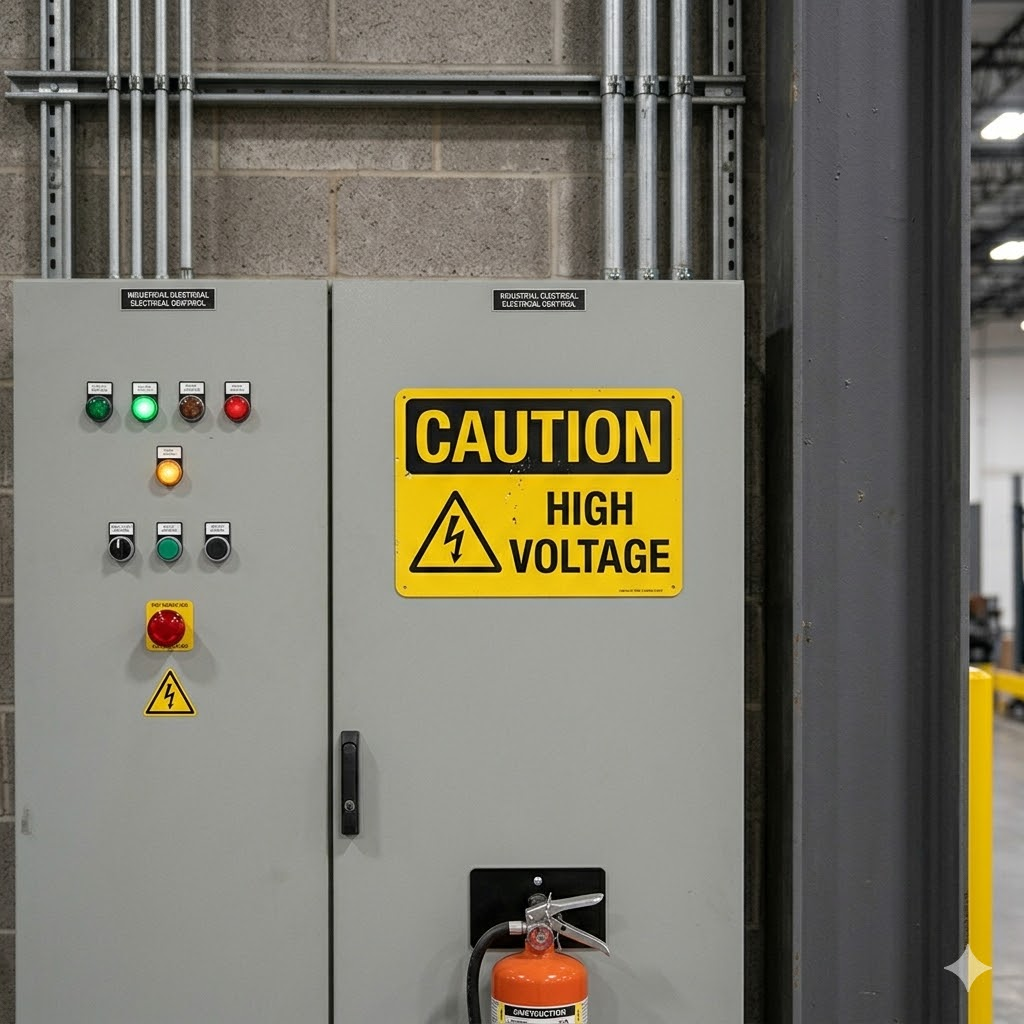 Electrical Warning Safety Sign