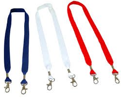 Lanyard with Double Hook (Dual Clip)