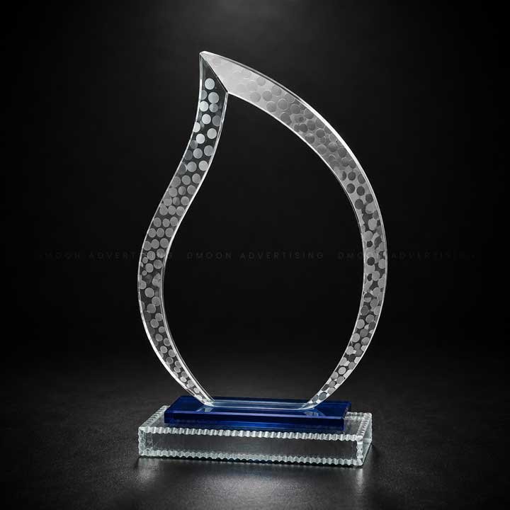 Diamond Flame Crystal Award