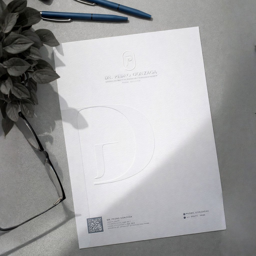 Embossed Letterhead