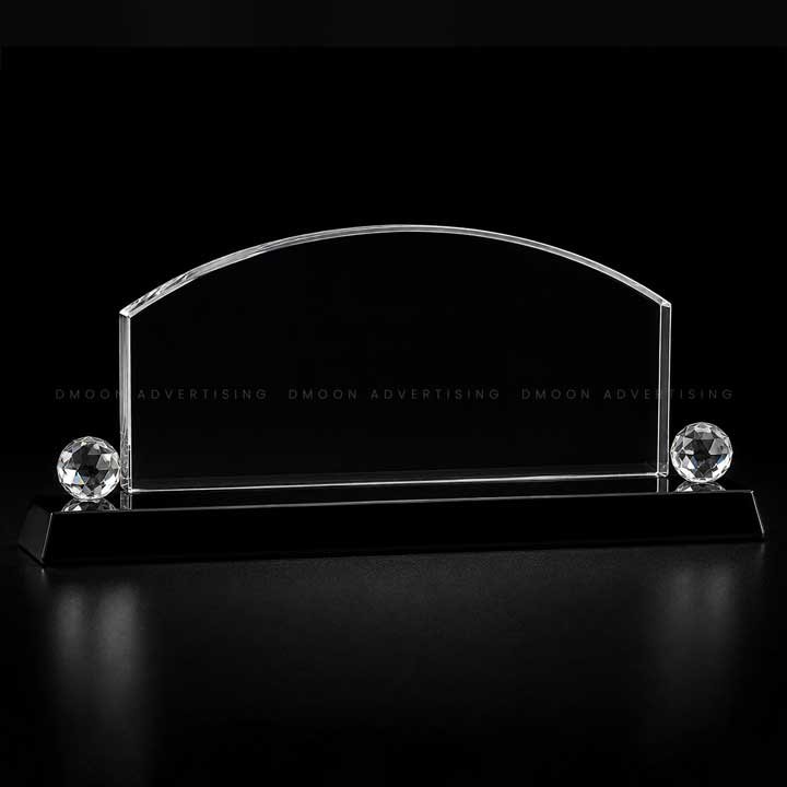 Crystal Executive Nameplate