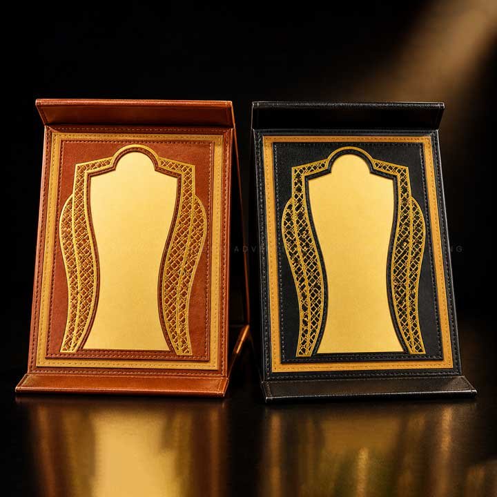 Executive Leather Appreciation Plaque