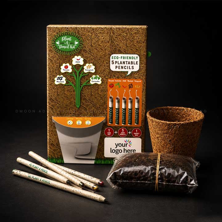 Eco-Friendly Plantable Pencil Kit