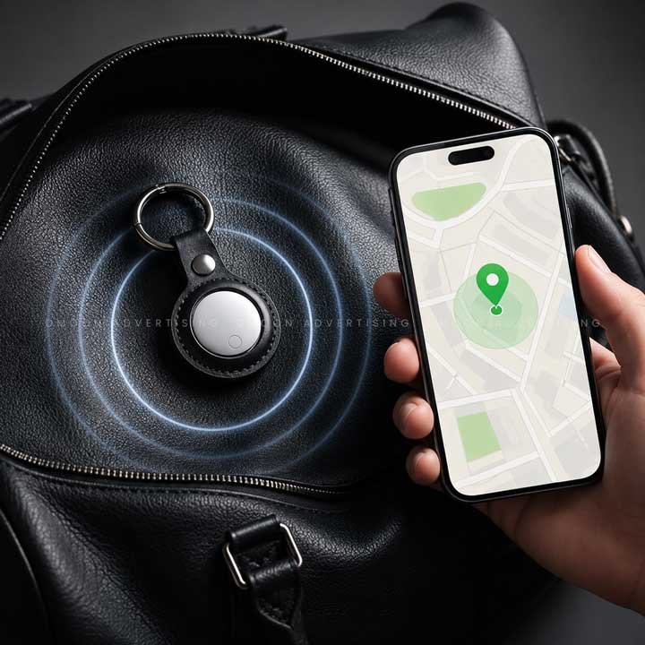 Smart Anti-Loss Tracker with Keychain