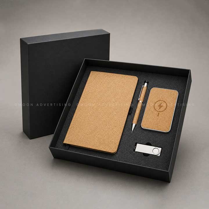 Eco-Friendly Cork Tech Gift Set