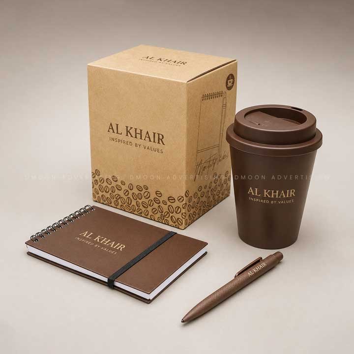 Antibacterial Cup, Notepad & Pen Gift Set