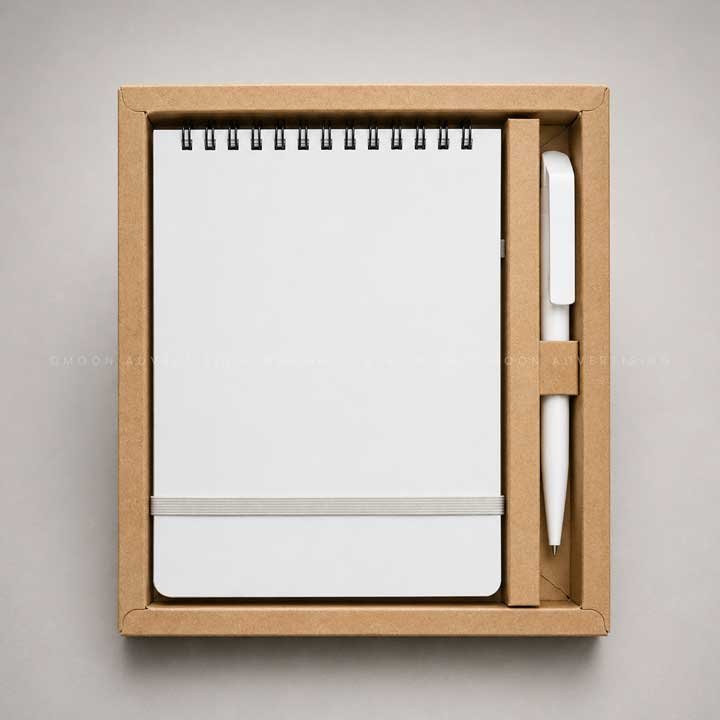 Antibacterial Notepad & Pen Gift Set
