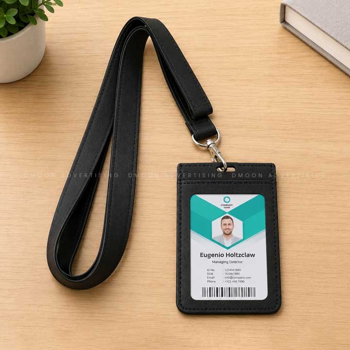PU Leather ID Holder