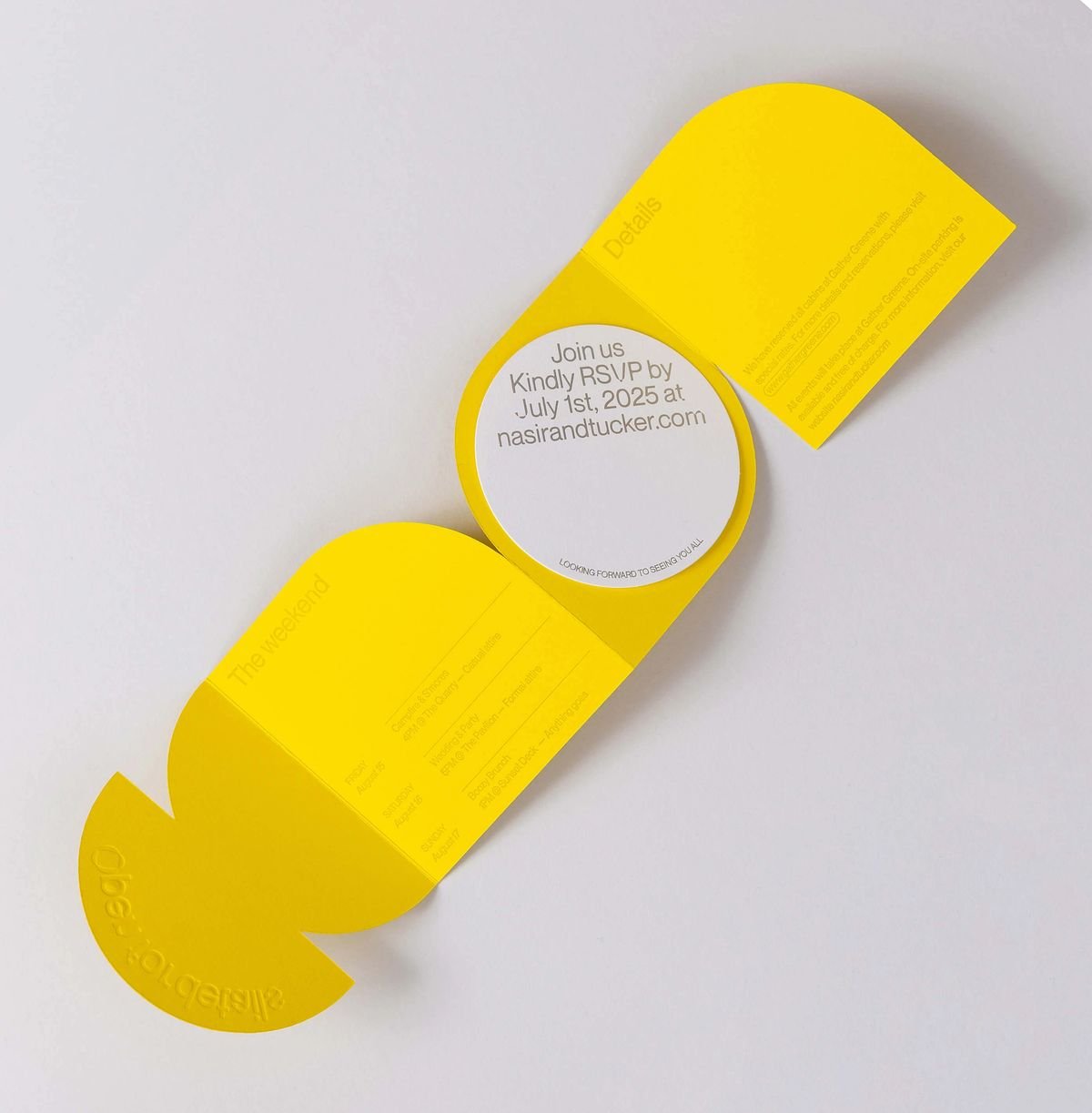 Custom Shape Brochure