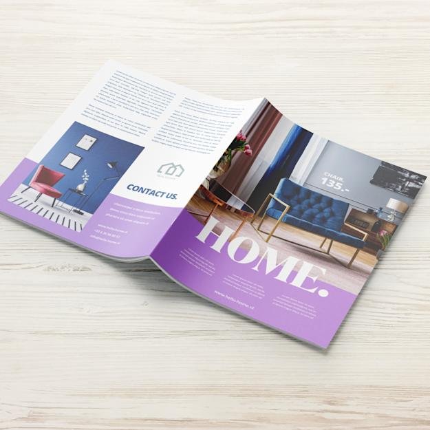 Saddle Stitch Brochure