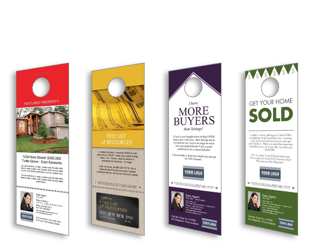 Perforated Tear-Off Door Hanger