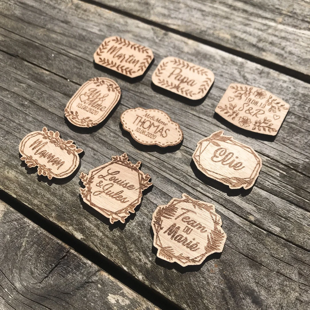Wooden Badge / Eco Badge